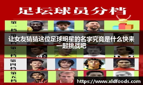 让女友猜猜这位足球明星的名字究竟是什么快来一起挑战吧